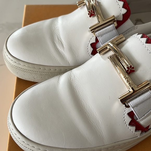TOD’S SIZE 34 SPORT BIANCO RUBINO SLIP-ON - Picture 5 of 11